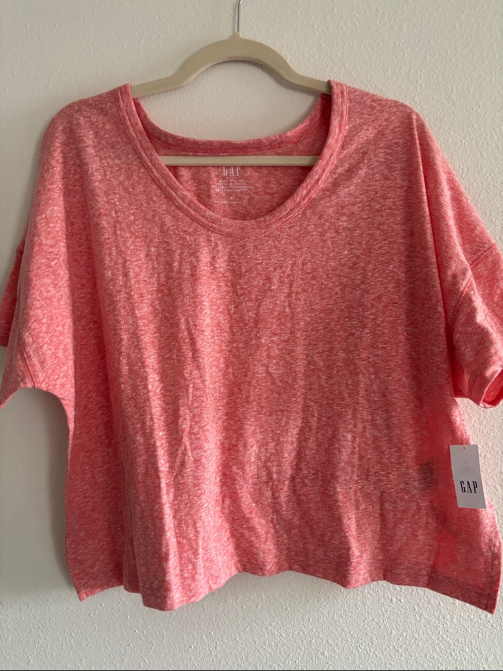 GAP Coral Short Sleeve Relaxed Tee